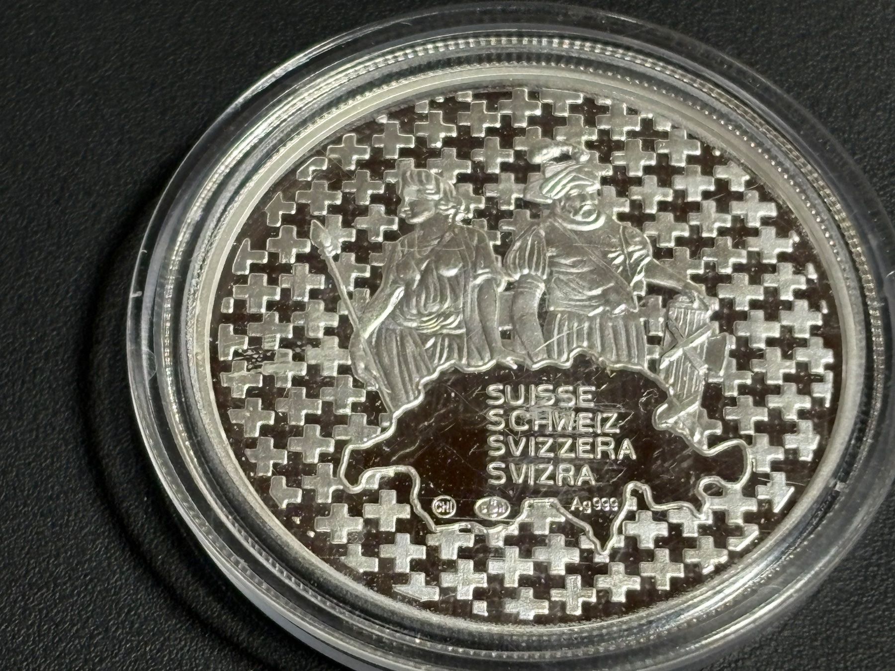 Medaglie: 5. 1 Medaille 999 Silber, 20 Gramm – Nuovo e nell'imballaggio originale da St. Peterzell venduto da verena40 1