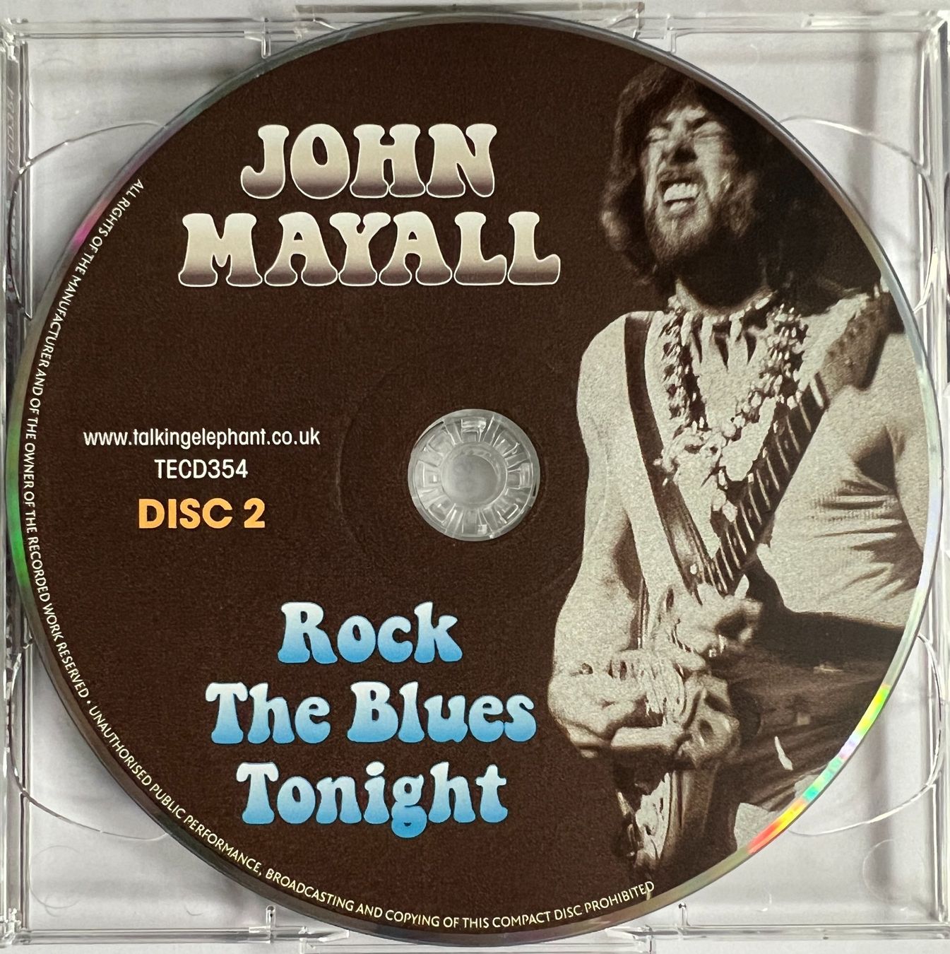 CD: JOHN MAYALL / Rock The Blues Tonight (DCD) – Usato da Bischofszell venduto da kustavi 2
