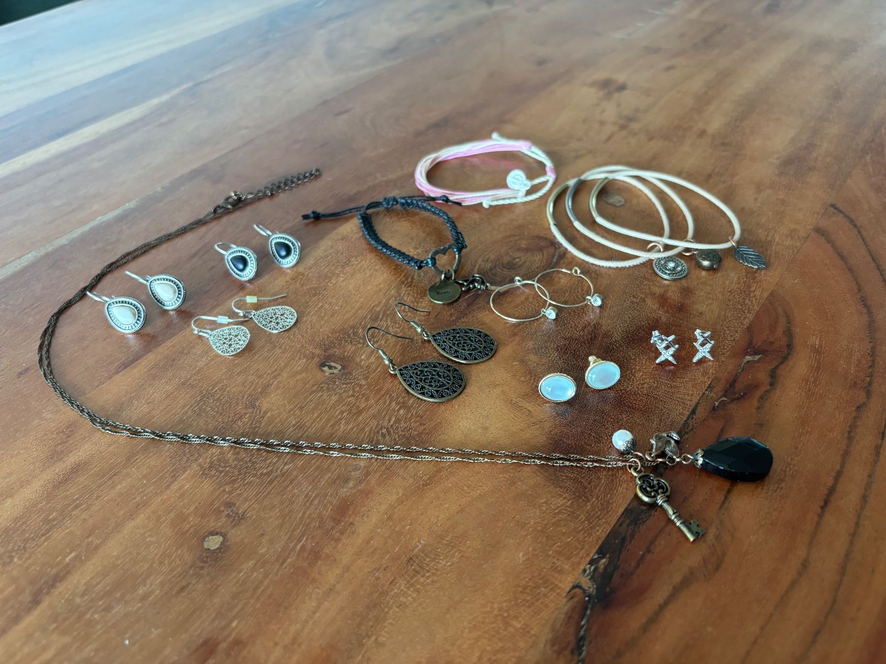 Orecchini pendenti & Orecchini a lobo: Schmuck-Set, Modeschmuck – Usato da Glattpark(Opfikon) venduto da Mrs.R0bins0n 5