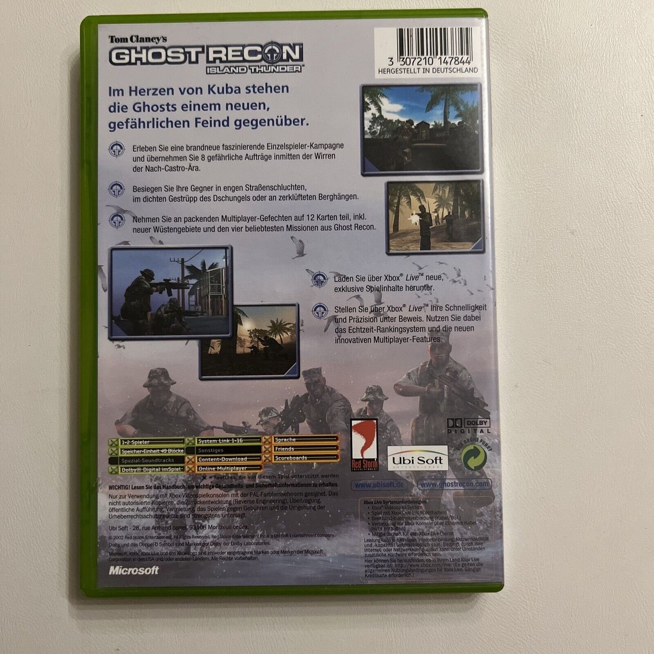 Microsoft Spiele: Tom Clancy's Ghost Recon - Island Thunder   (Deutsch) – Gebraucht aus St. Gallen von elk2021 2