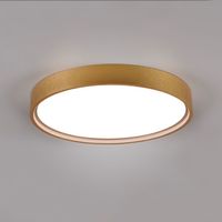 LED Deckenleuchte, Messing, 45 cm Ø