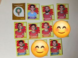 Panini 2026 WM USA MAR Marokko 9 Stk. (Preis pro Stück!!!)