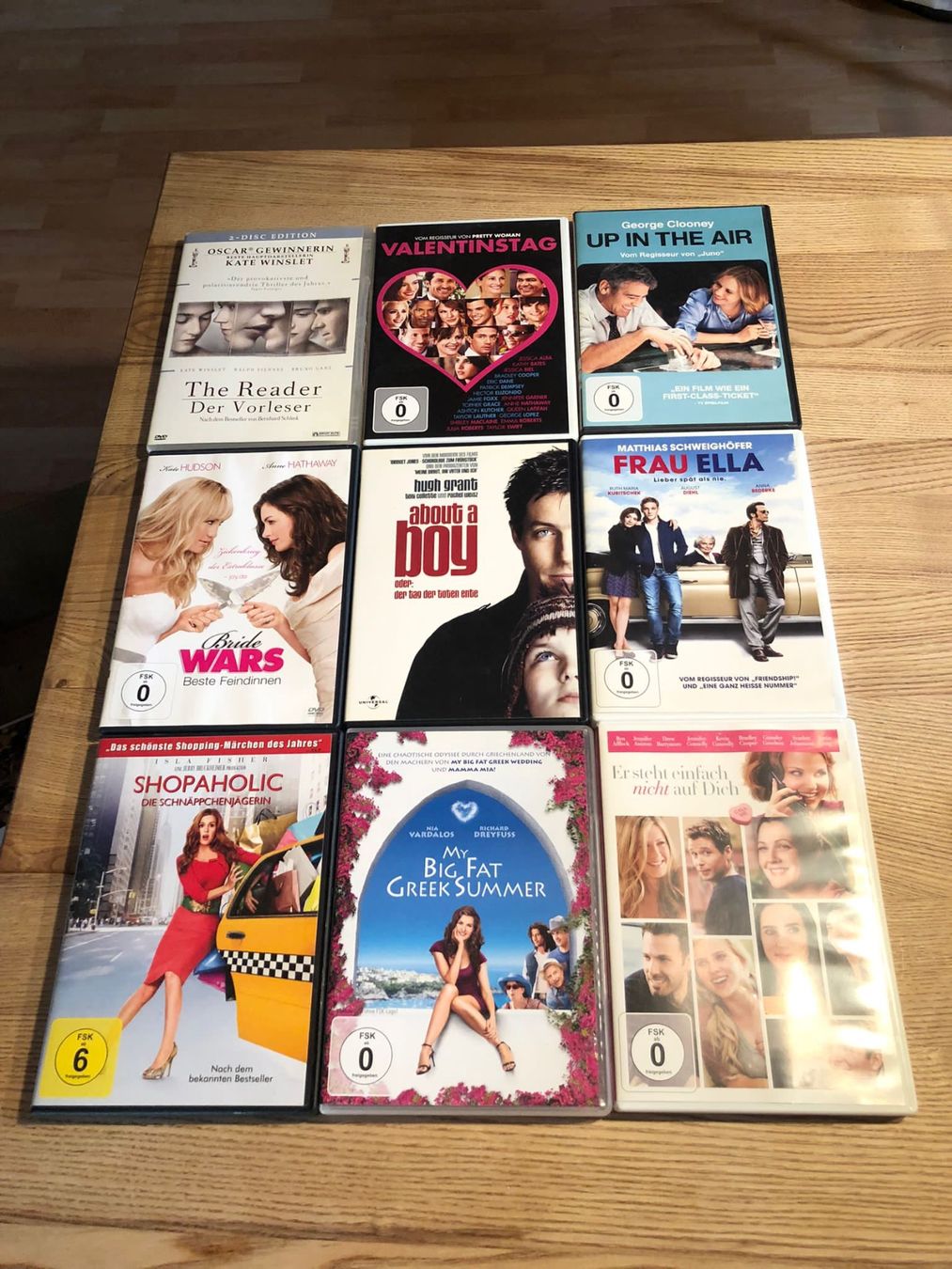 Tutti i DVDs: 9 diverse Romantik Filme – Usato da Röschenz venduto da Tashroal