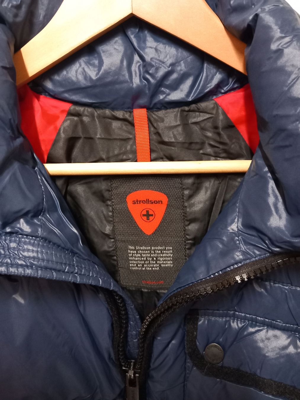 Strellson Giacche: Strellson Herren Daunenjacke Gr. 48 blau – Usato da Merligen venduto da muss_haben 1