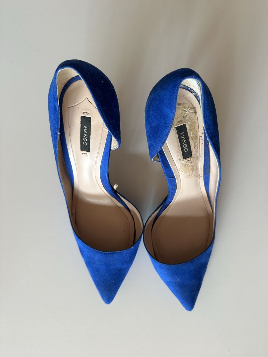 Mango Scarpe da donna: MANGO Pumps in Elektroblau (Gr. 40) – Usato da Wettingen venduto da Sabrina0794