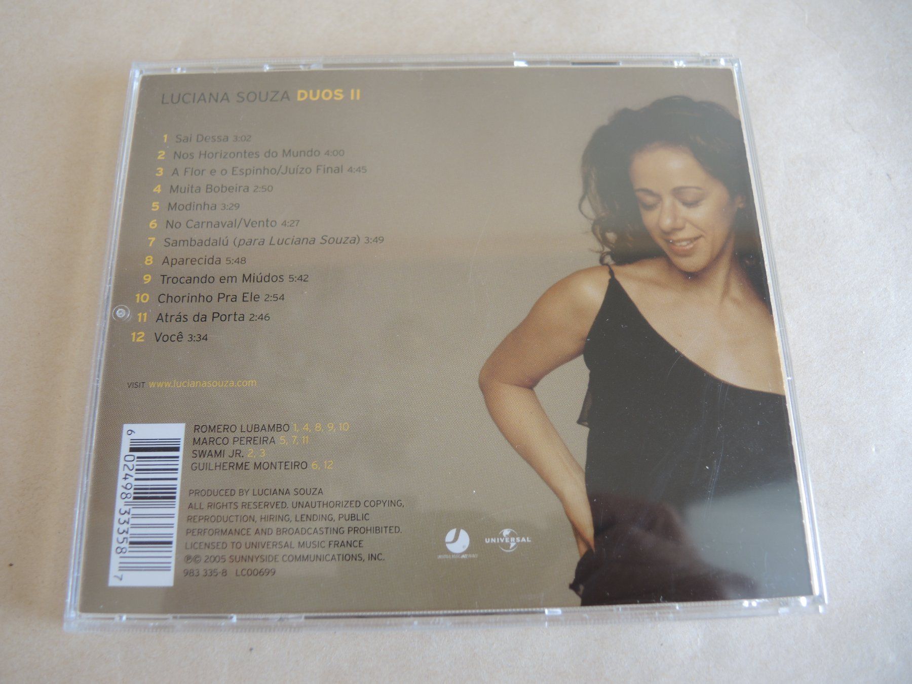 CD: CD - Luciana Souza - DUOSII – Usato da Rorschach venduto da maeck8 2
