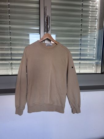 Stone Island Sweatshirt beige, Grösse S, mit Patch