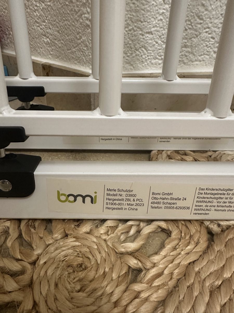 Tutto per la sicurezza: BOMI Treppenschutzgitter (2 Stück) – Usato da Siggenthal Station venduto da DynamicLight 2