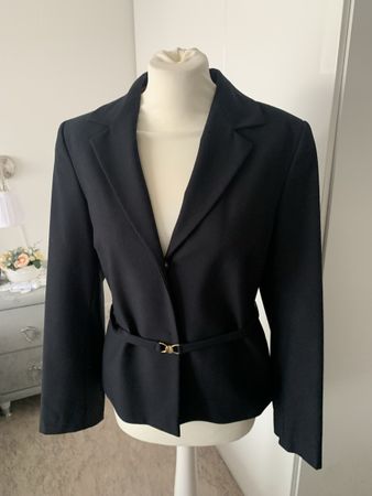 Edler Damen Hosenanzug  Grösse 38, schwarz