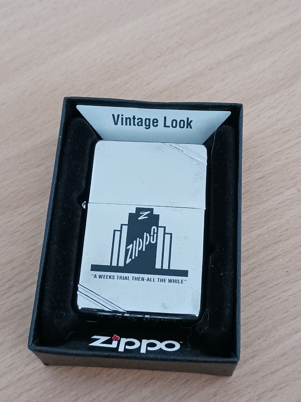 Zippo Feuerzeuge: Zippo Vintage Look  – Neu und originalverpackt aus Sion von aym_g5t9