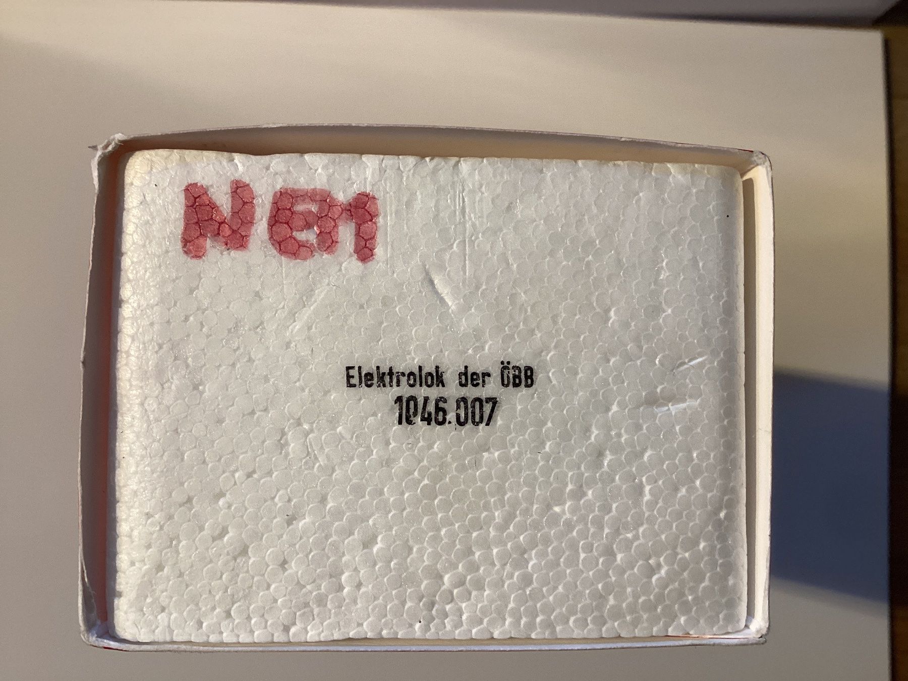Kleinbahn Modelleisenbahnen: Klein Modellbahn ÖBB 1046.007 H0 1:87 BASTELWARE – Defekt aus Effretikon von simtek_de 6
