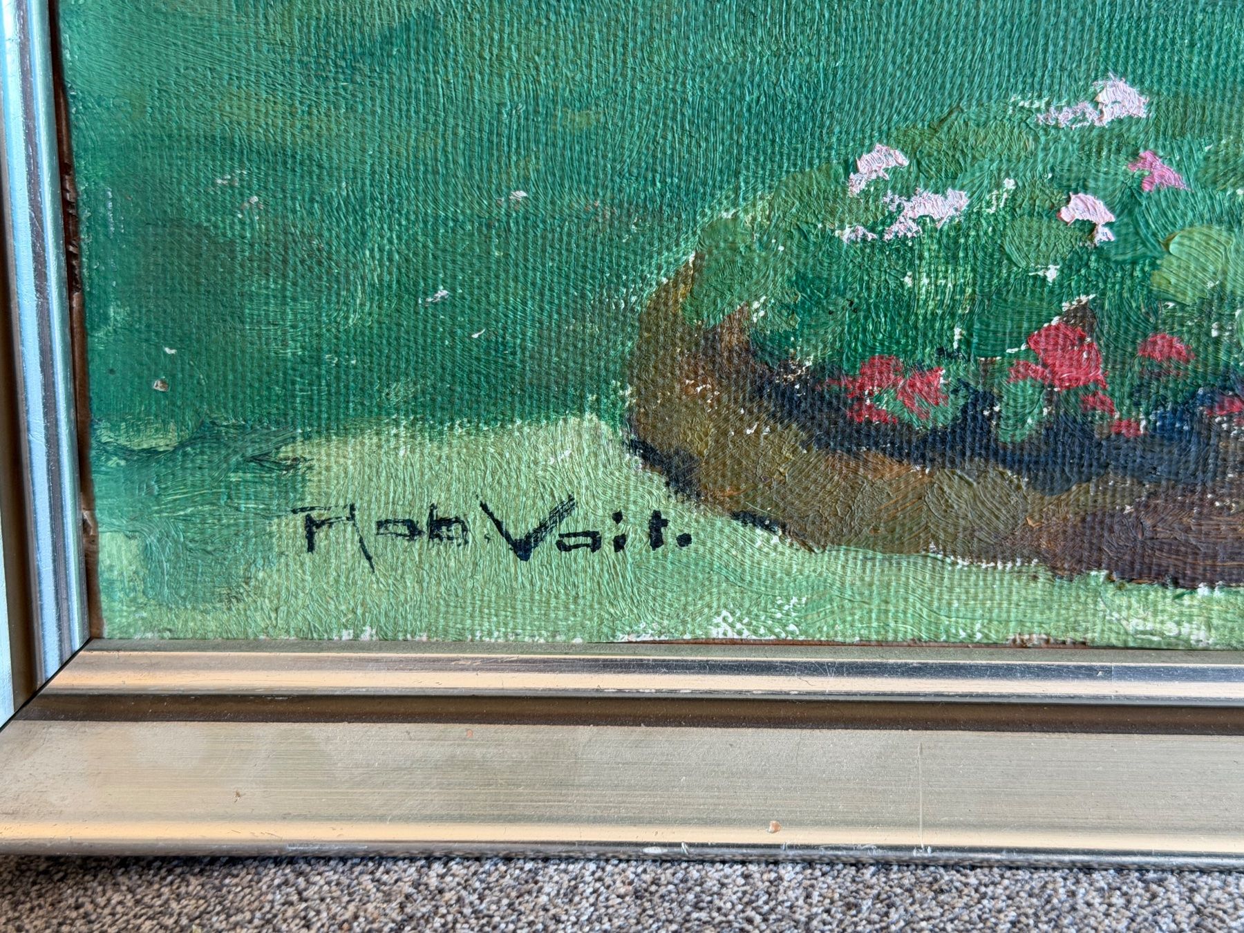 Dipinti: Robert VOIT (1889-1963) Robert FOIT  Original Gemälde – Usato da Basel venduto da PAUL_ART 5