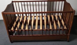 Massivholz Babybett