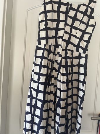 Kleid Byrd + Moore Karomuster Baumwolle Damen Grösse S
