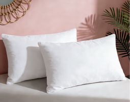 NoBrand - Lot de 2 taies d’oreiller blancs - 40x60cm
