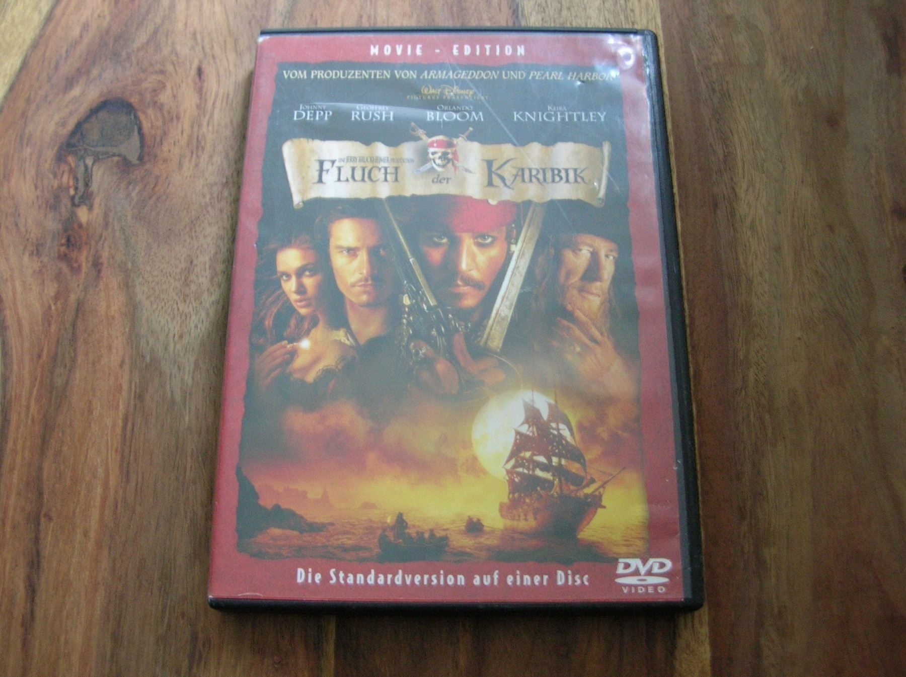Tous les DVDs: DVD Fluch der Karibik – D'occasion à Eiken par Lashar