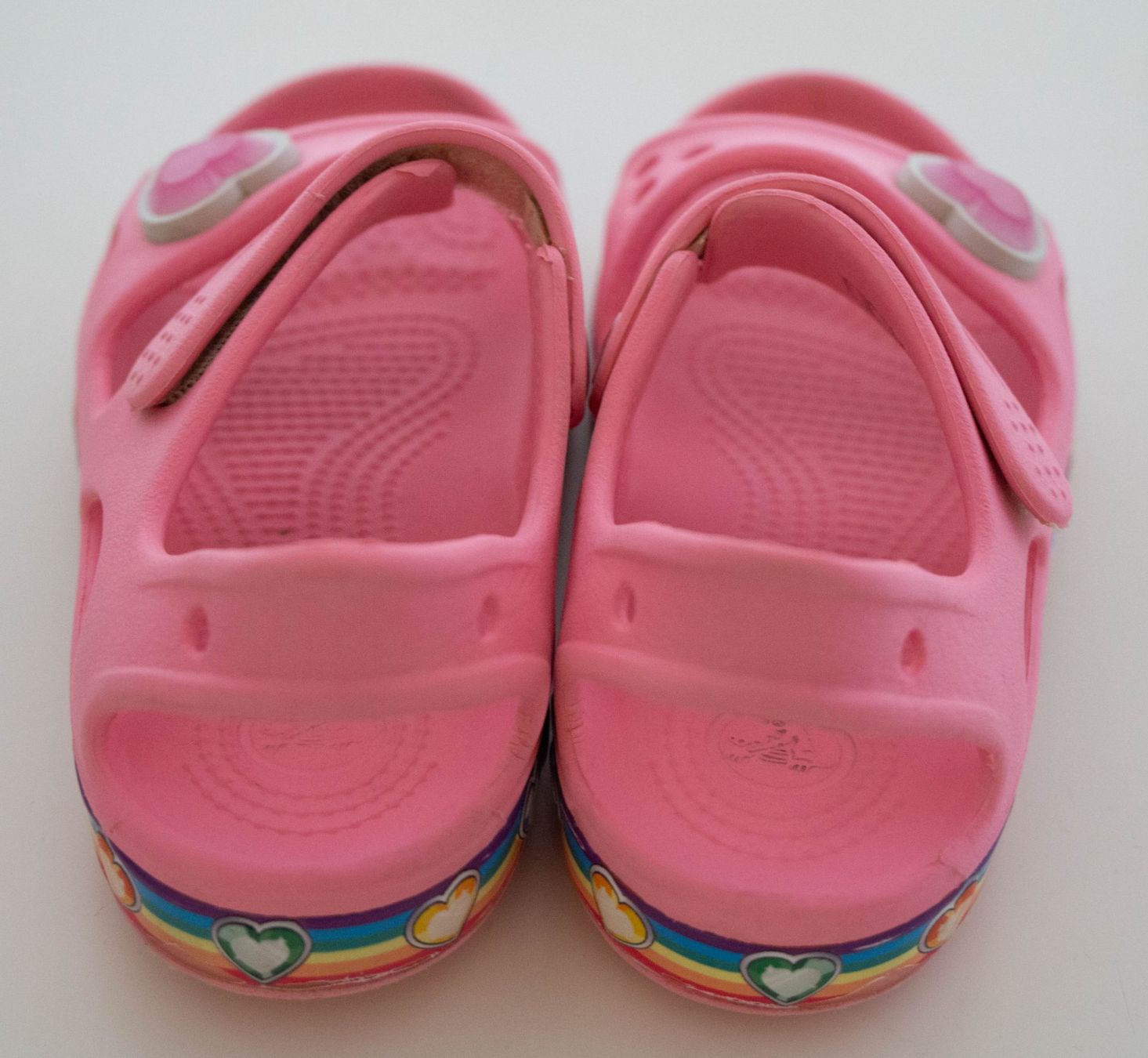 Crocs Scarpe per ragazzi: Crocs FUN RAINBOW - Pink Sandalen Gr.29/30 – Usato da Zürich venduto da sambaum 4