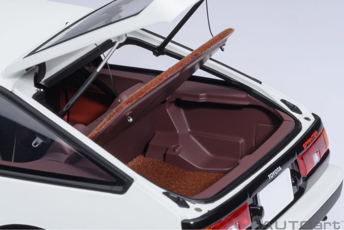 Autoart Modellini d'auto: 1:18 Toyota Sprinter Trueno AE86 Final Version AUTOart – Nuovo e nell'imballaggio originale da Baar venduto da Cai 4
