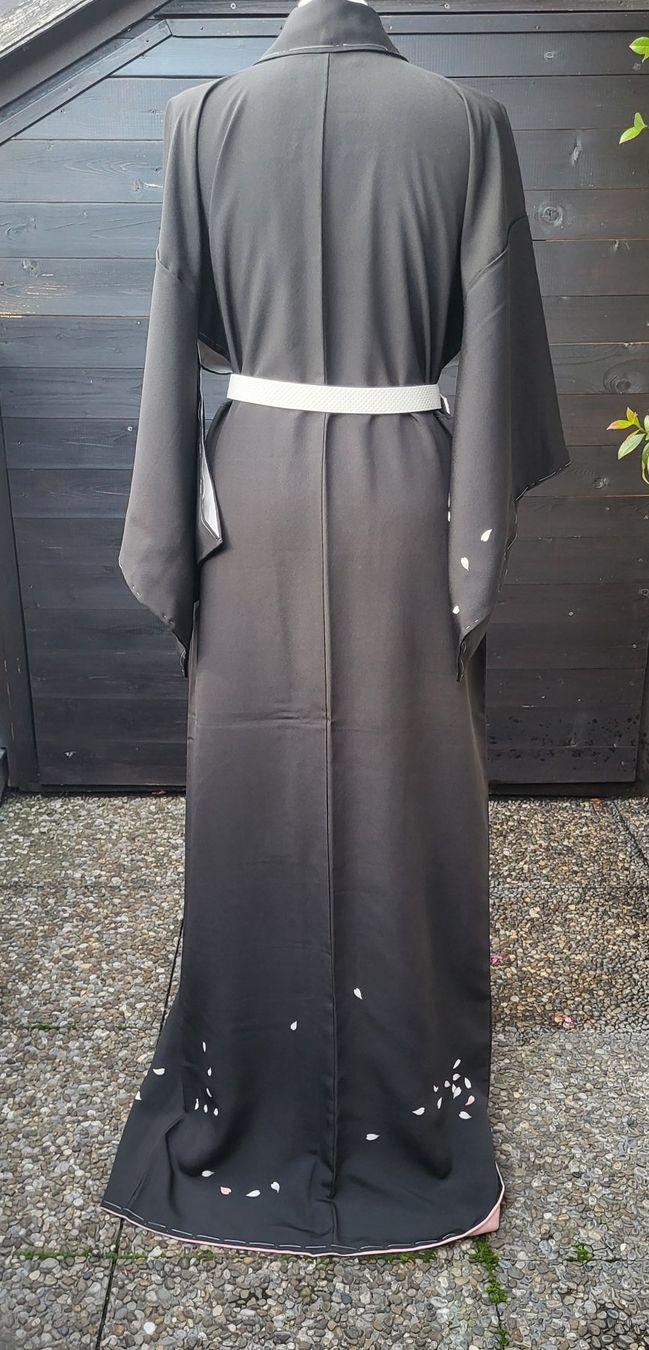 Kimono: Kimono japonais noir – Nuovo (secondo la descrizione) da Fribourg venduto da VictoriaShop7 1
