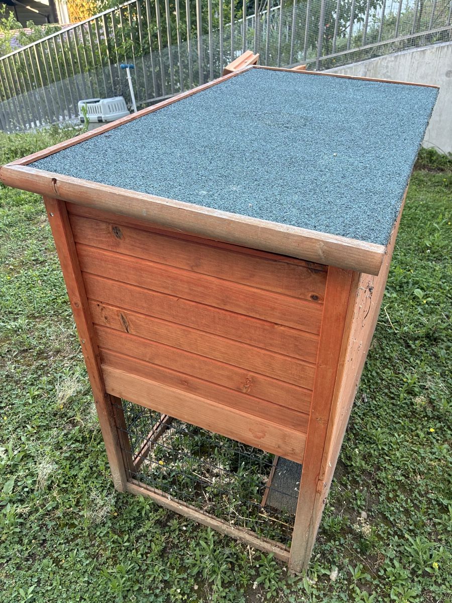Trixie Gabbie, trasporto & Sicurezza: Large rabbit hutch, good condition, wood. – Usato da Grand-Lancy venduto da nic_l2ql 1
