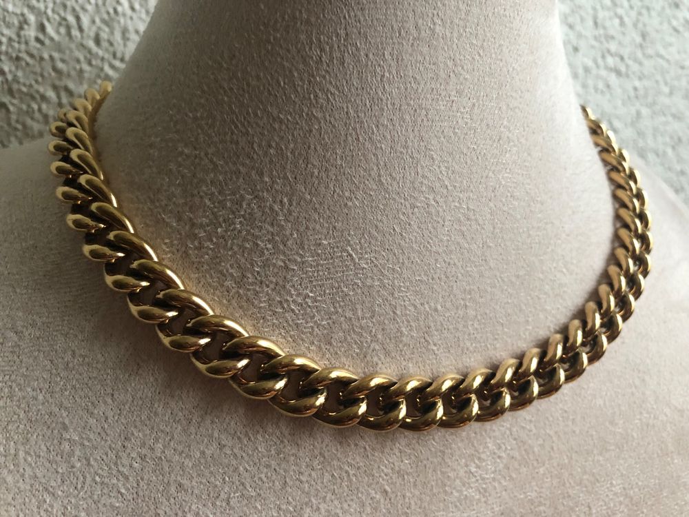 Magischer Kristall-Baum-Anhänger Mit Kette In Goldton, 73 Cm