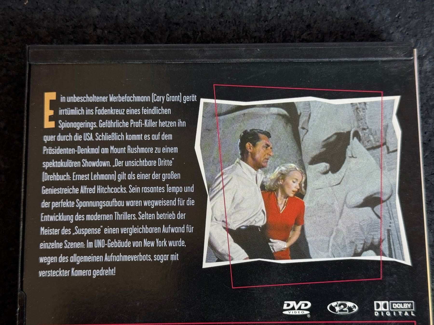 Tutti i DVDs: Der unsichtbare Dritte Alfred Hitchcock DVD DE/EN – Usato da Fribourg venduto da tschjoly 2