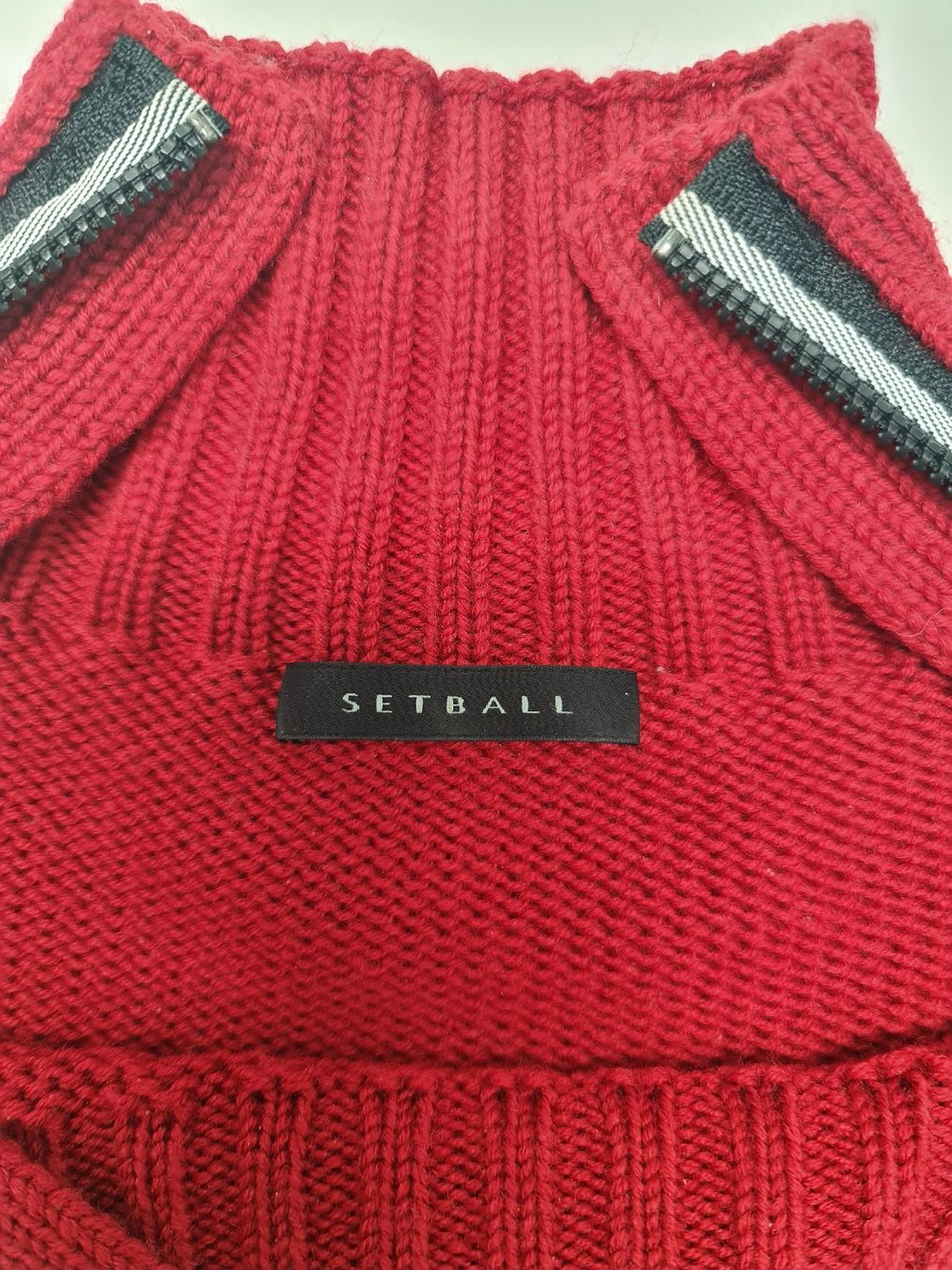 Maglioni & Felpe: Setball- Pullover rot Merinowolle – Nuovo (secondo la descrizione) da Luzern venduto da Lime-Light 2