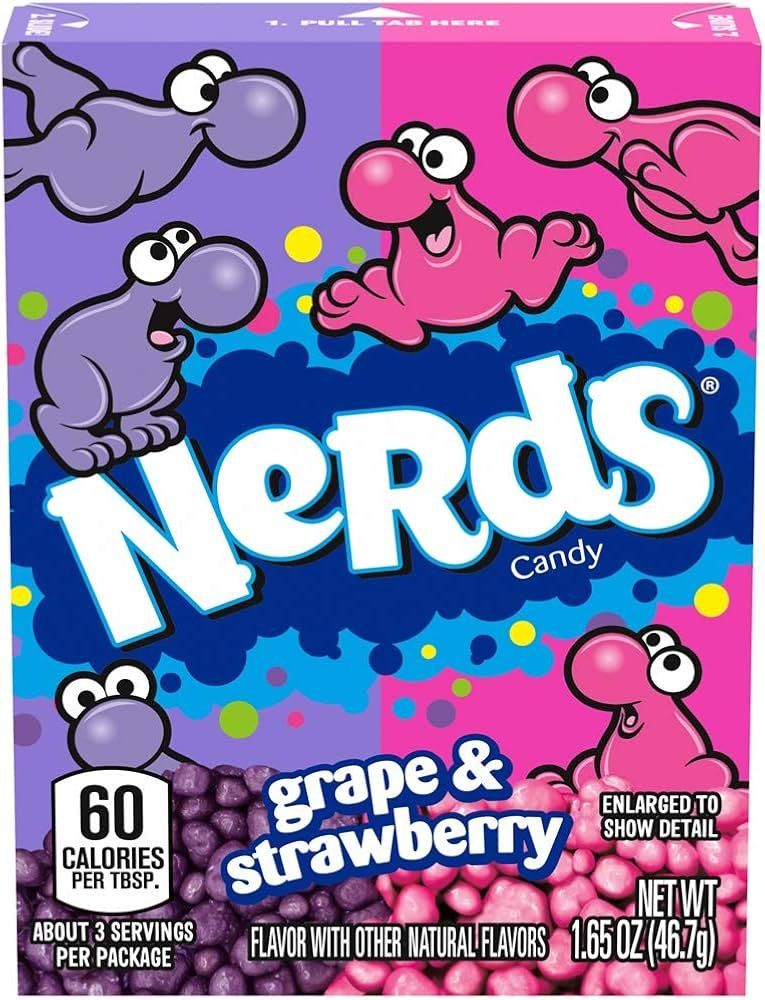 Aliments & Spécialités: Nerds Grape & Strawberry 46.7g – Neuf avec emballage d'origine à Cortaillod par CelestiumCards