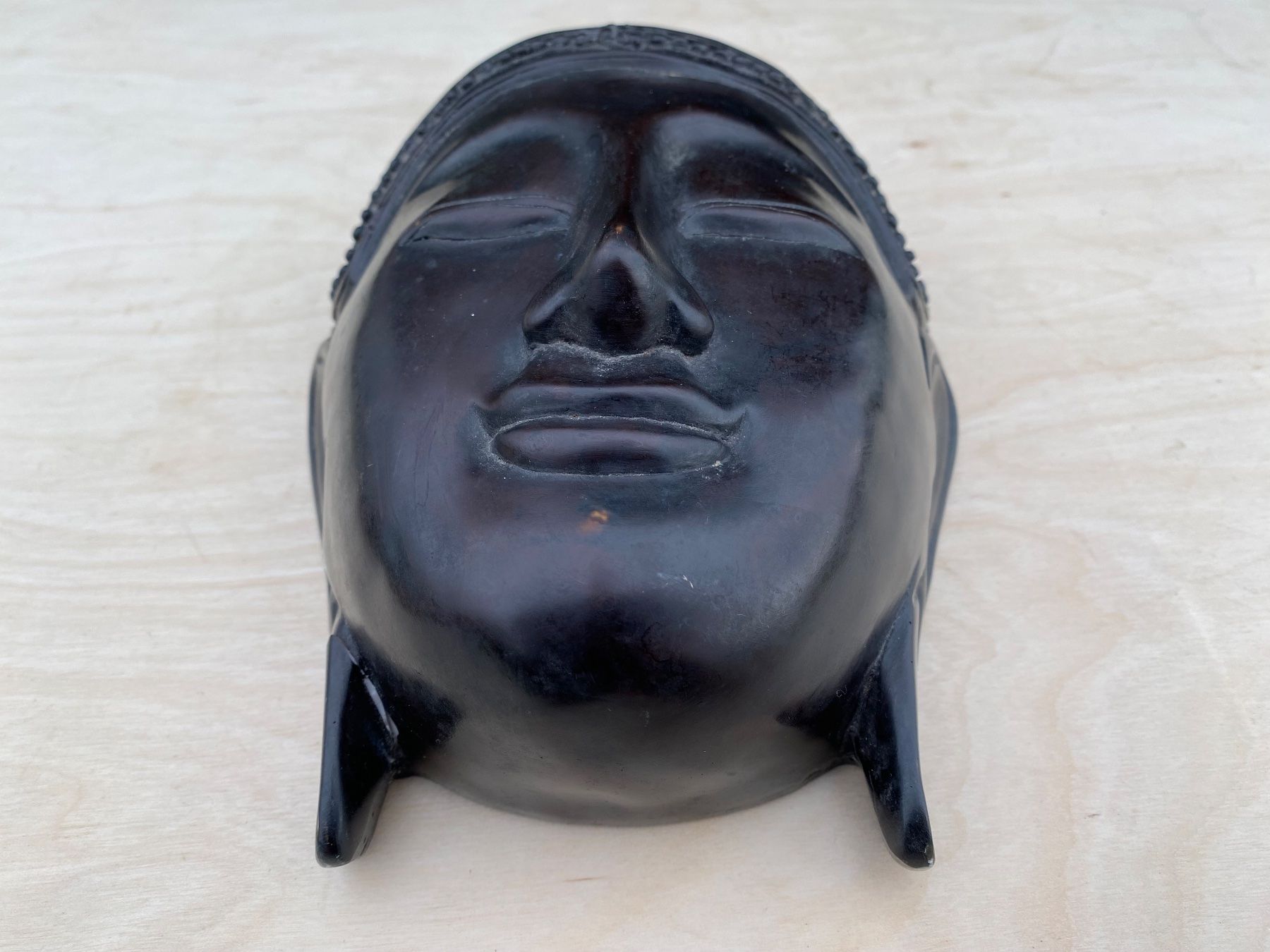 Maschere: schöne alte Buddha Maske – Usato da Feldbach venduto da Olive1 5
