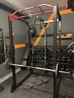Full Home Gym Set with Squat Rack and Weights 🏋️‍♀️