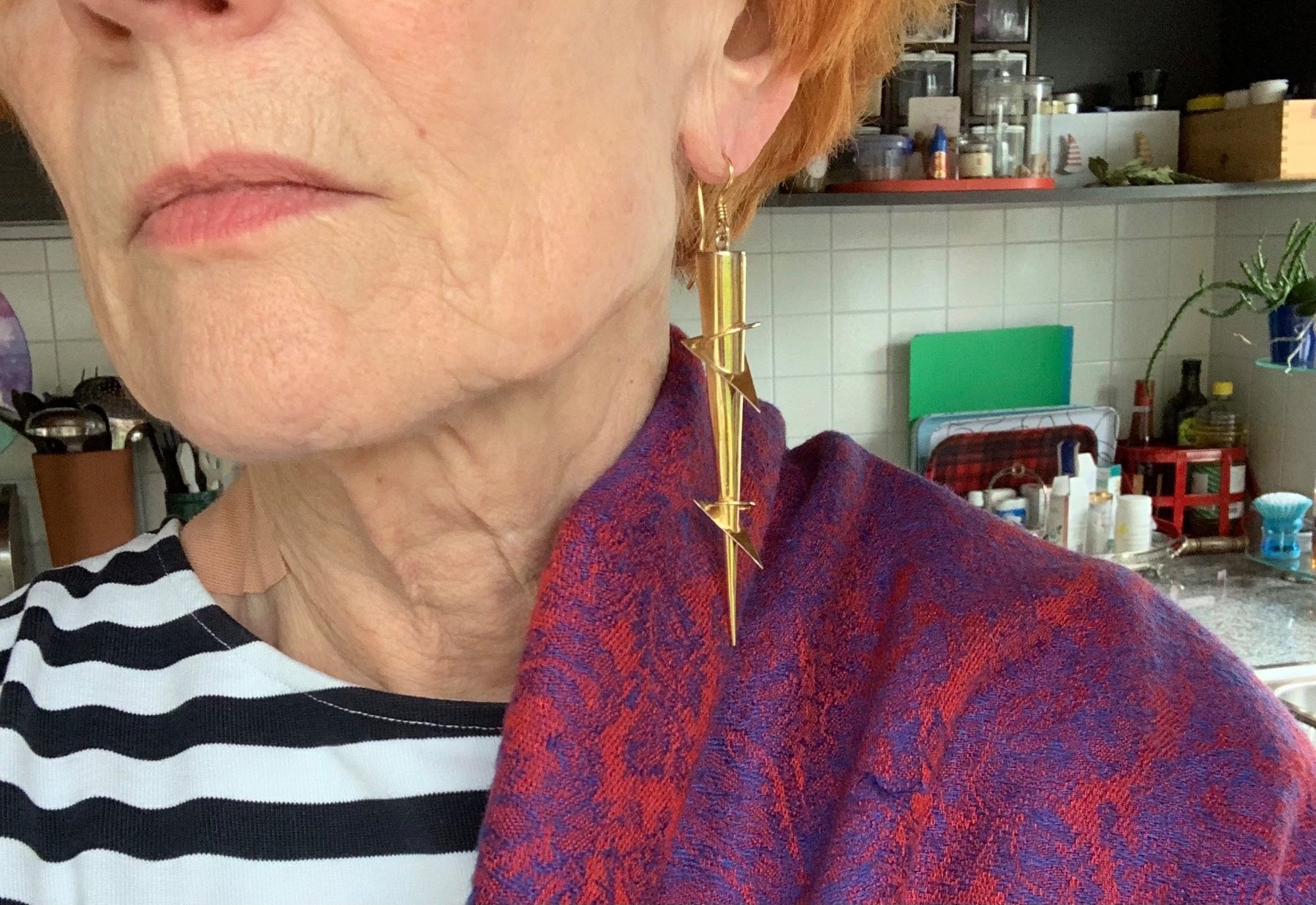 Orecchini pendenti & Orecchini a lobo: DEVINE/Zürich/Ohrhänger/80er Jahre – Usato da Pazzallo venduto da 51chro74 5