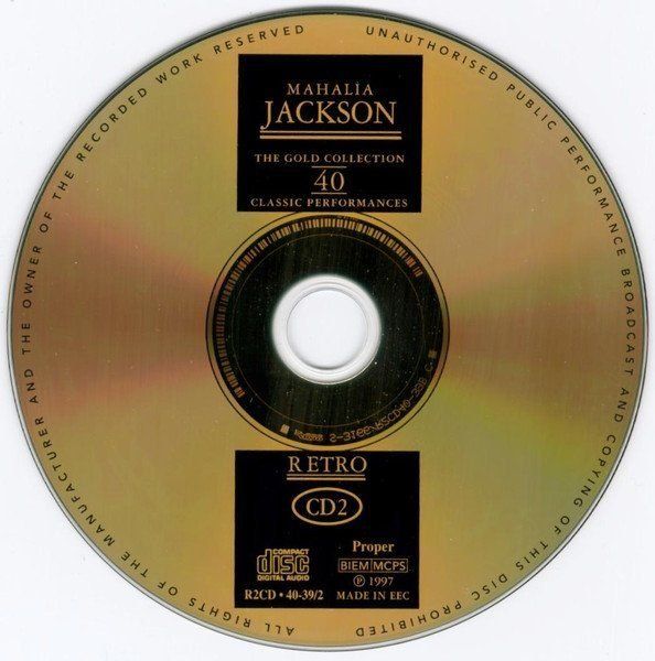 CD: box 2CD's - Mahalia Jackson - deluxe edition – Usato da Engelberg venduto da foyastro 3