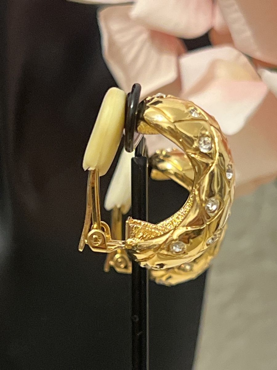 Orecchini pendenti & Orecchini a lobo: Elegante Ohrclips mit Swarovski Elements – Nuovo (secondo la descrizione) da Seon venduto da Sunny-Schmuck78 2