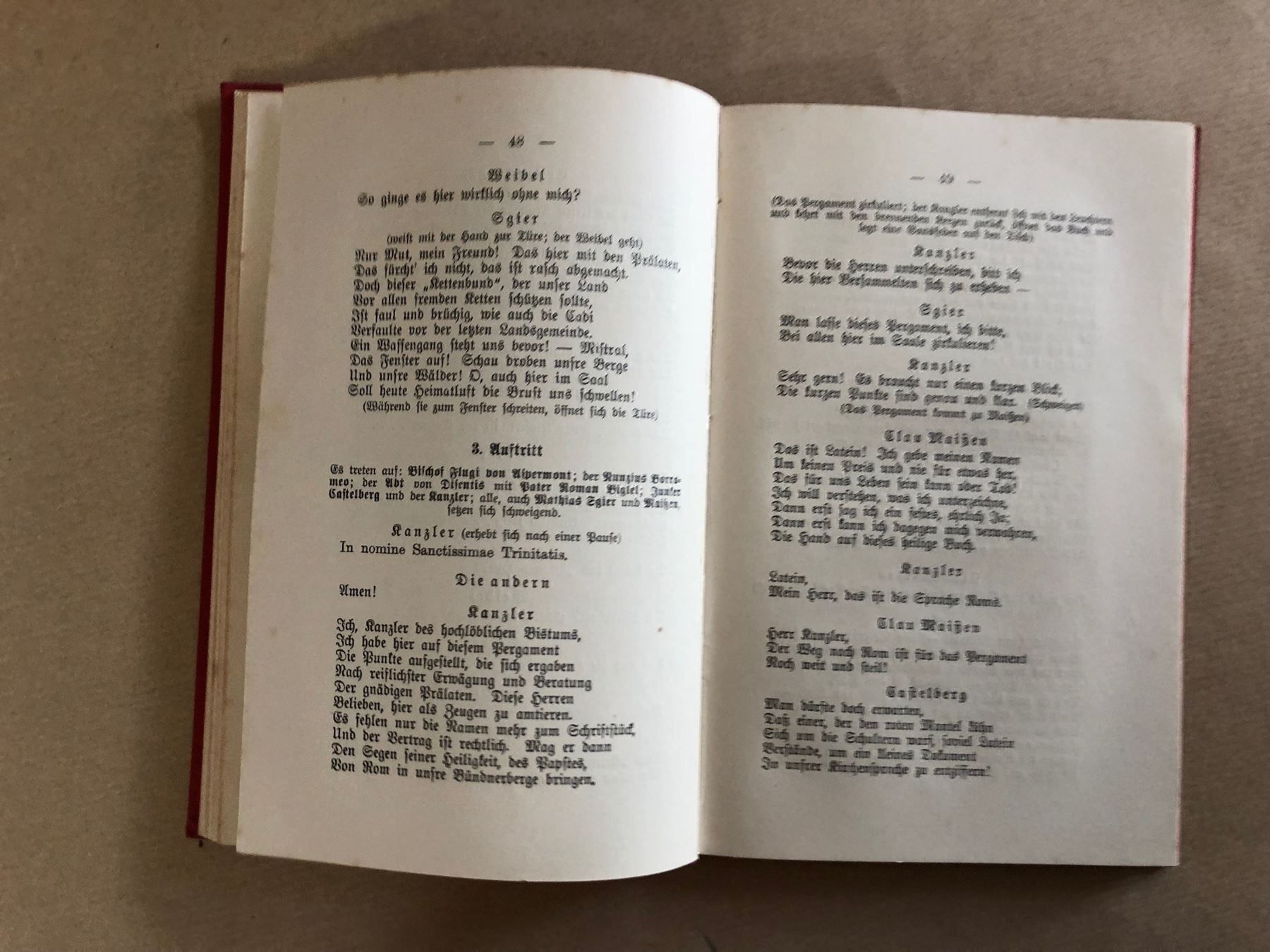 Libri: P. Maurus Carnot: Der Landrichter. – Usato da Zürich venduto da allp 4