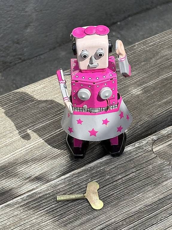 Giocattoli: Aufziehbarer Roboter – Usato da Chur venduto da Weltanschau 2