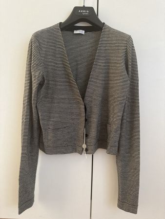 Akris Punto striped wool cardigan, size 36/US 6
