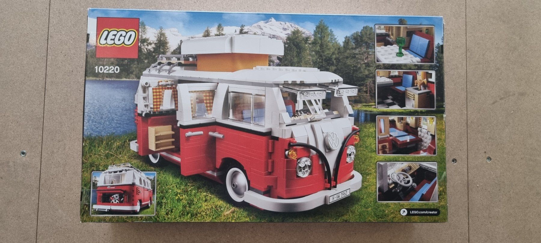 Lego Baukästen: Bus WV T1 Lego Créator 10220 Neuf – Neu und originalverpackt aus La Conversion von Henryr