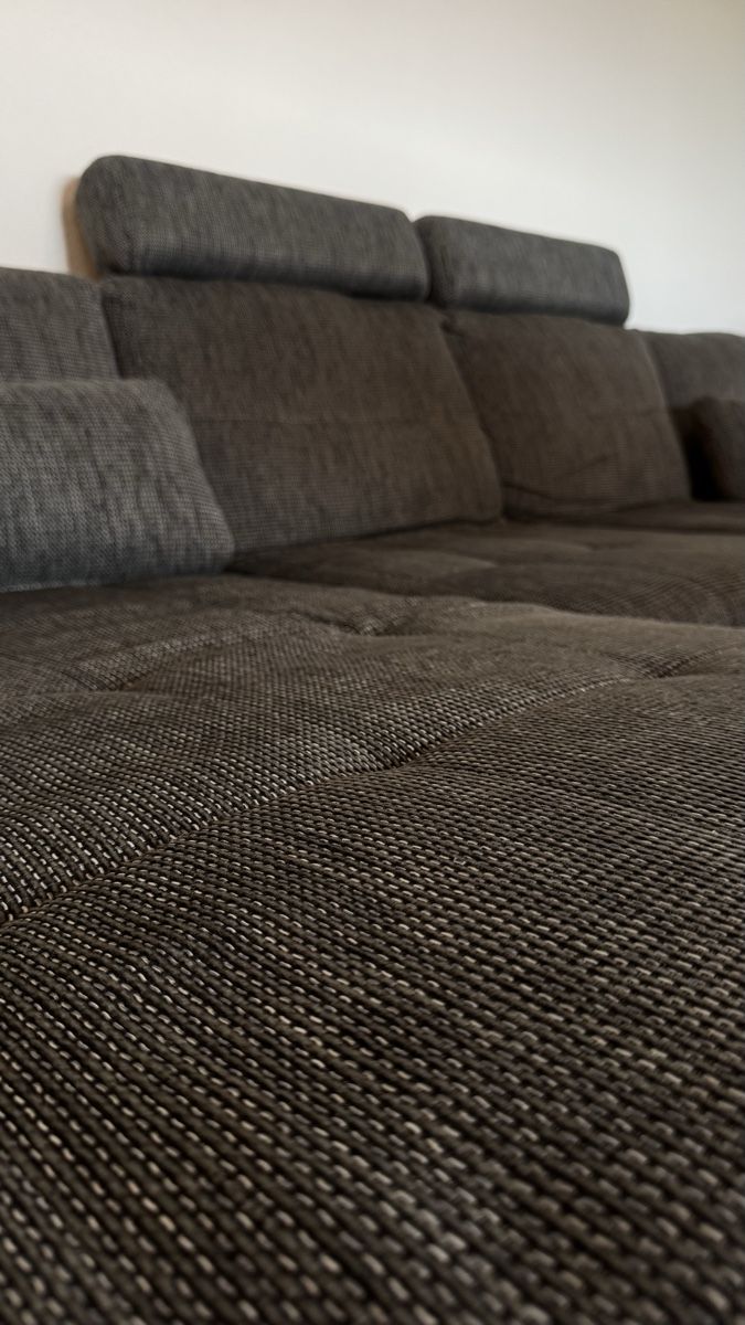 Divani: Grosses U-Sofa / Wohnlandschaft in Anthrazit – Usato da Gränichen venduto da Aldina.htc