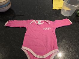 Baby Body für Baby pink Motiv Dancing Princess 0-3 Mönet neu