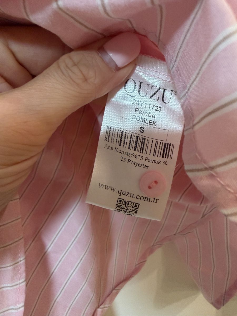 Camicette: Pink Oversize Shirt size S – Usato da Horgen venduto da Elizhadz 3