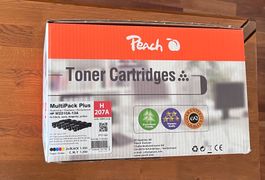 Peach Toner MultiPack Plus – kompatibel mit HP W2210A / 207A