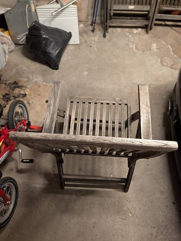Sedie: Chaise en teck – Usato da Bouloz venduto da Walky33 3