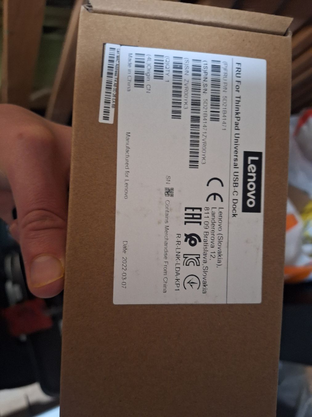 Lenovo Docking station: lenovo ThinkPad Universal USB C Docking Station, Type 40AY – Nuovo e nell'imballaggio originale da Glattbrugg venduto da zshow6345 2