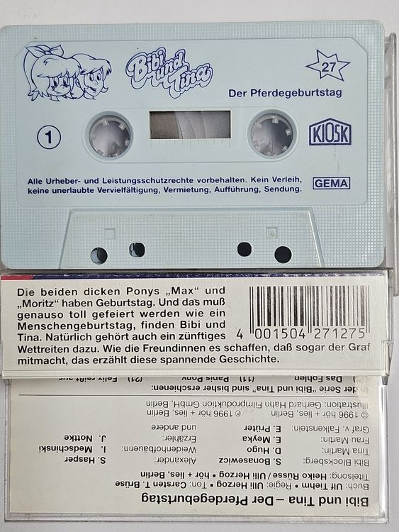 Bibi Und Tina 27 Der Pferdegeburtstag Kassette Wt18 Kaufen Auf Ricardo 