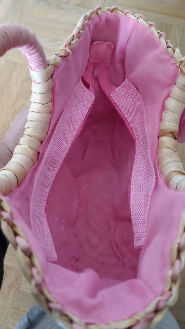 Borse da donna: Hübsche Korbtasche mit Blume, Sommertasche – Usato da Baden venduto da zuppel 2