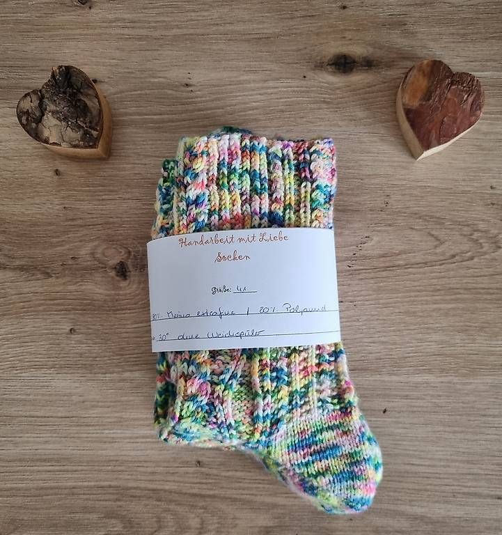Calze: Handgestrickte Socken Gr. 41 – Usato da Sirnach venduto da Chade209 1