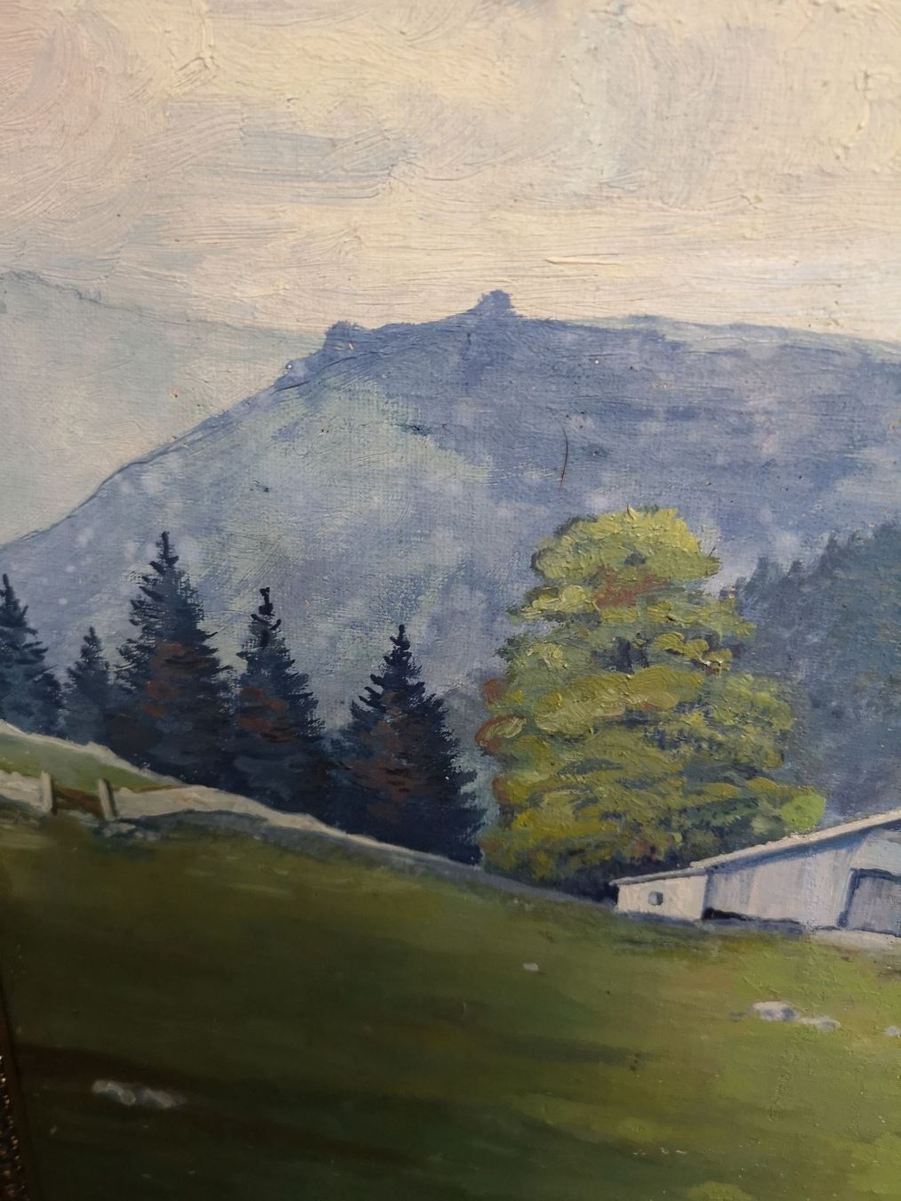 Dipinti: HUILE SUR TOILE SIGNÉE ET DATÉE 1917 – Usato da Genève venduto da Qanil77 3