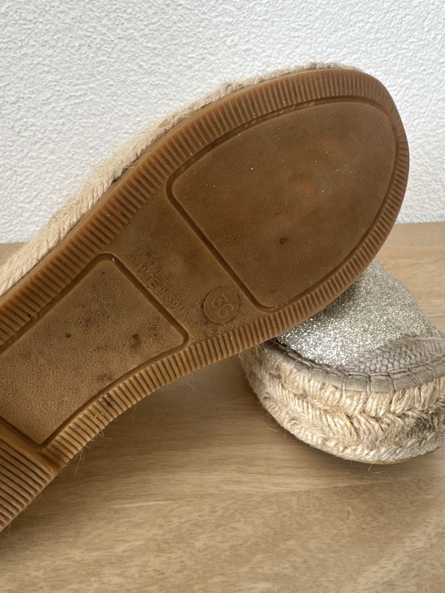 Damenschuhe: Espadrilles Libanès Glitzer Grösse 36  – Gebraucht aus Winterthur von Lili0708 4