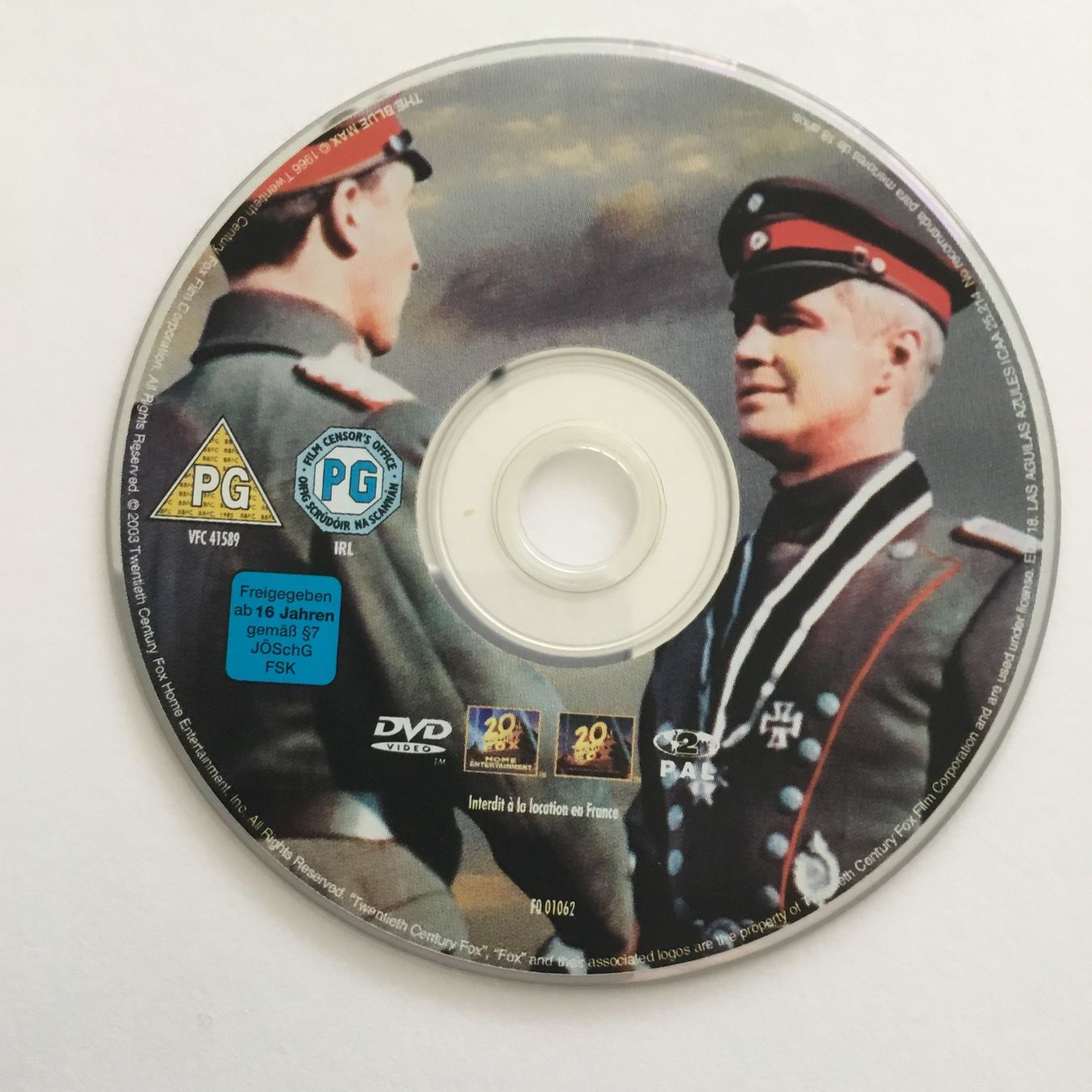 Tutti i DVDs: Der Blaue Max - Dvd nur Disc ohne Cover – Nuovo (secondo la descrizione) da Blauen venduto da sternchen66