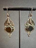 Silber Ohrringe mit Onyx 925